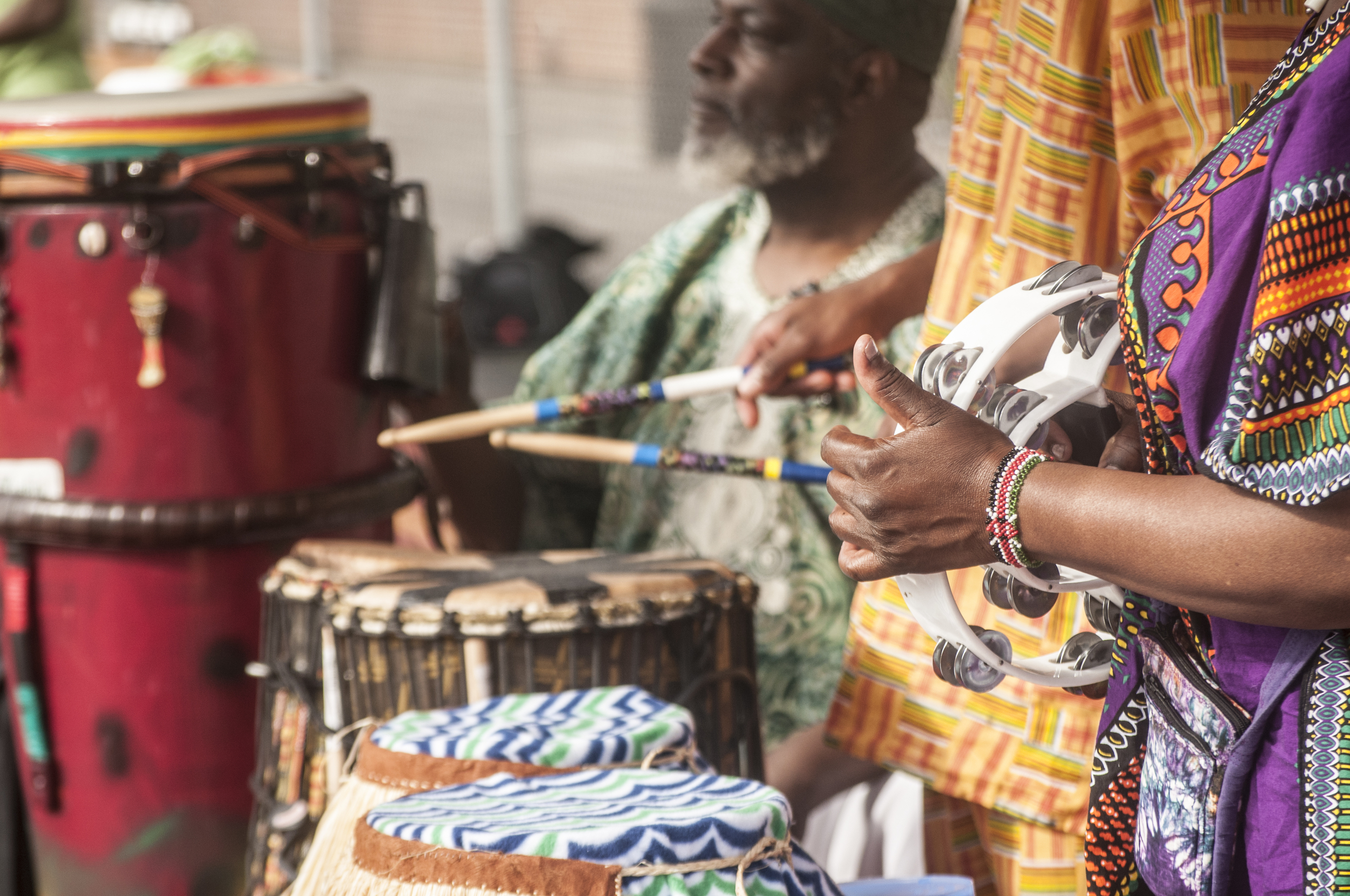 The Storyteller's Drum from Indianapolis was invited.