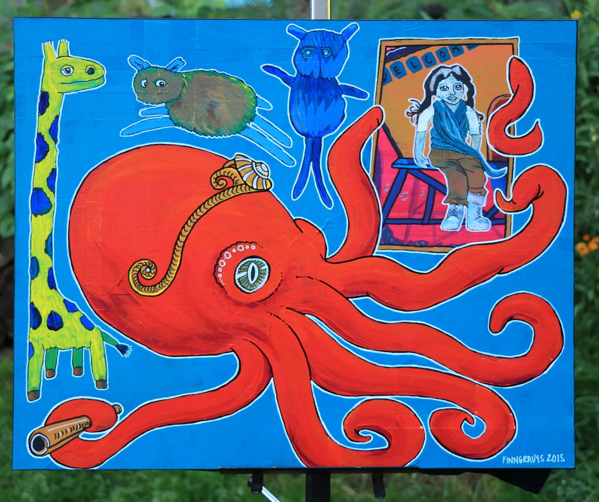 An Old Children's Story about Queen Octopus