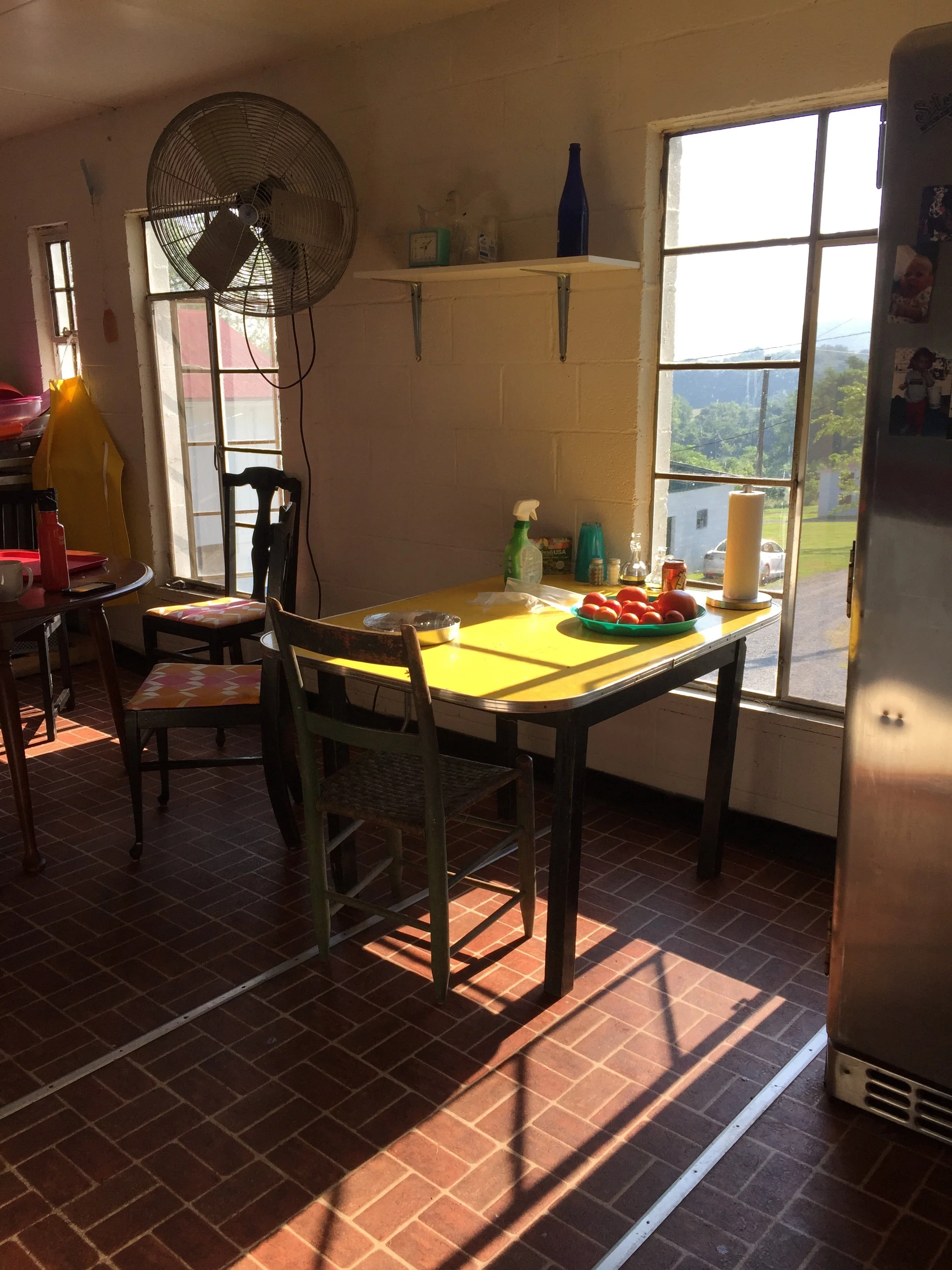 Light in the kitchen