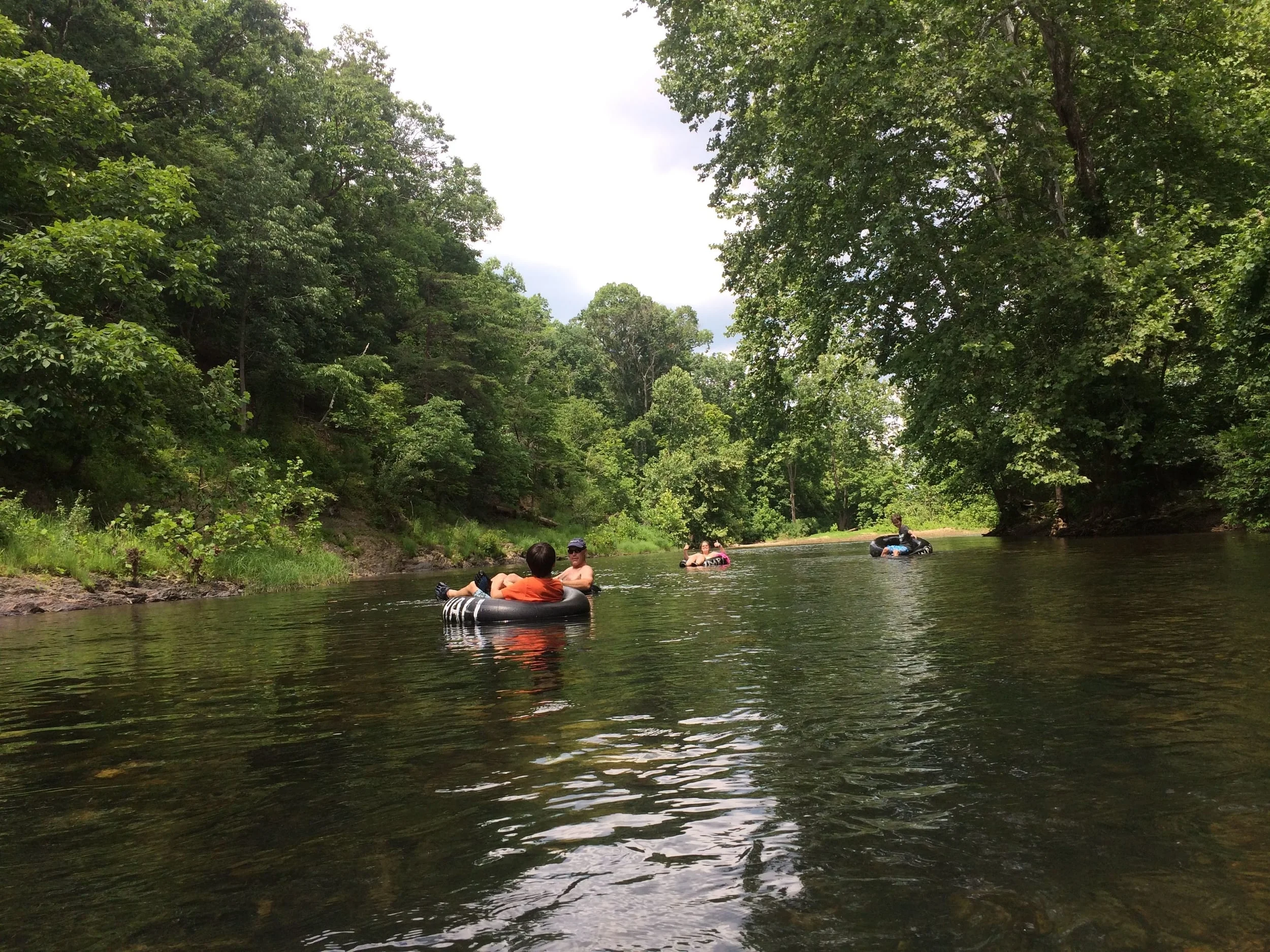 Tubing the Cowpasture River