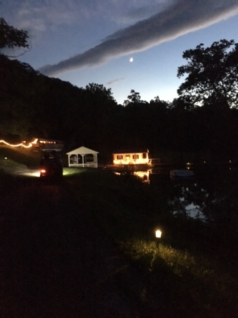Those great long summer nights looking towards the pond and Rec Hall. It is magical.