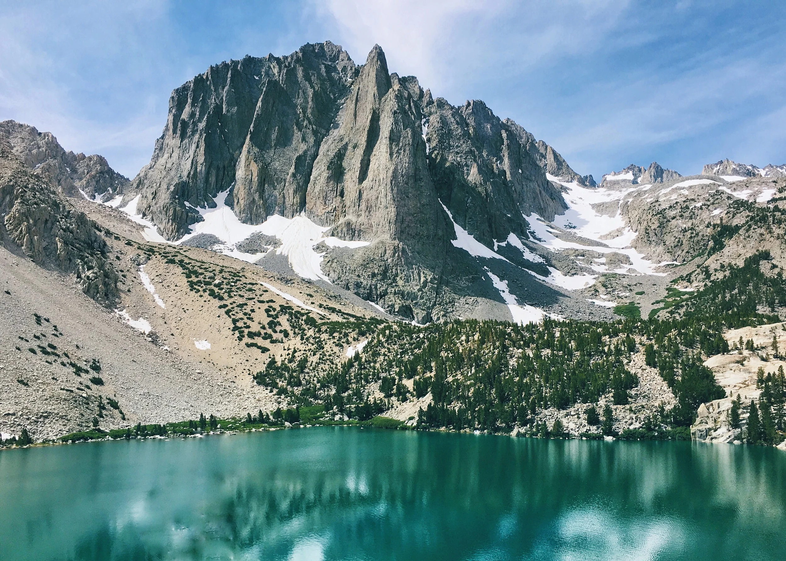 Big Pine Lakes 2nd Lake