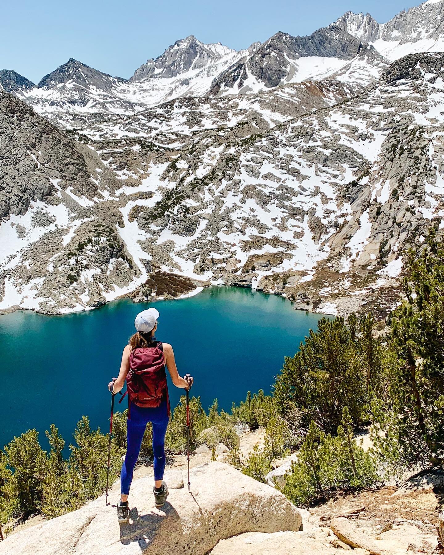 Joined the 12k club on my bday! This was mine and @jimhaschmann&rsquo;s first time hiking over 11k (we logged 12,057&rsquo; at Mono Pass) and not gonna lie, we were definitely feeling the altitude. It was a tough one, but views like this are what kep