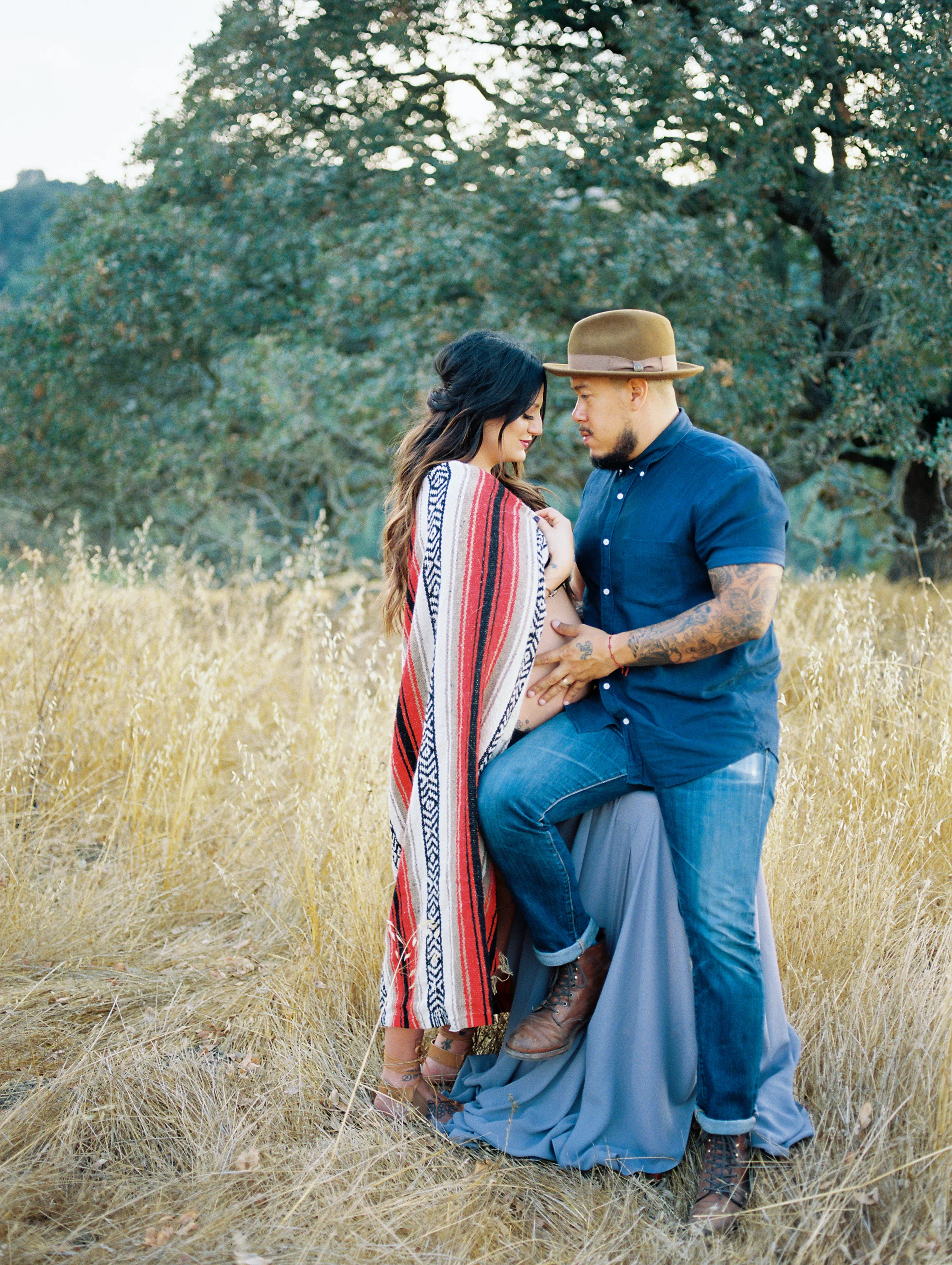 Portra 800 +1Cy-can't deal with this cyan. :) Her hair is black, not blue!