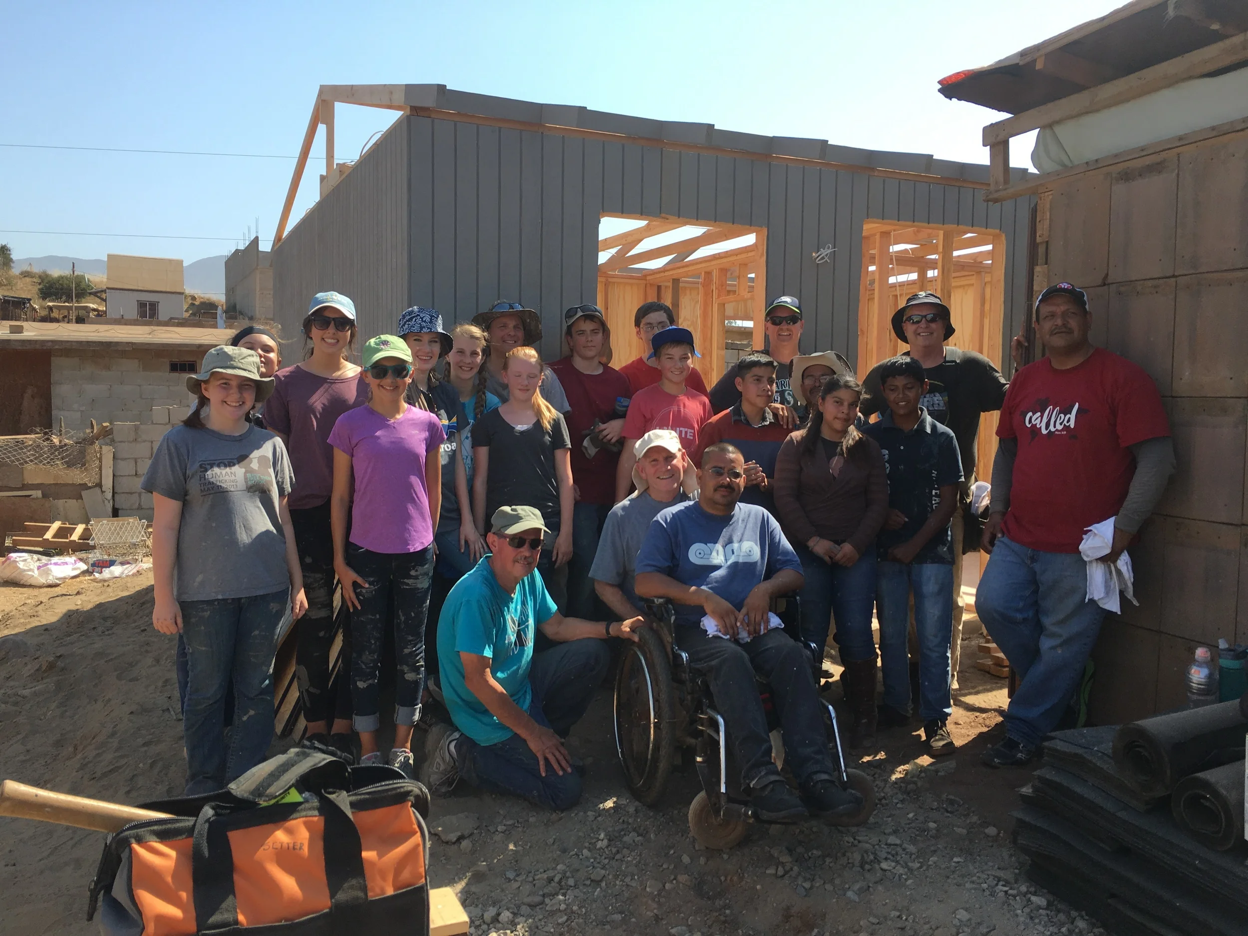 House build team for Monday