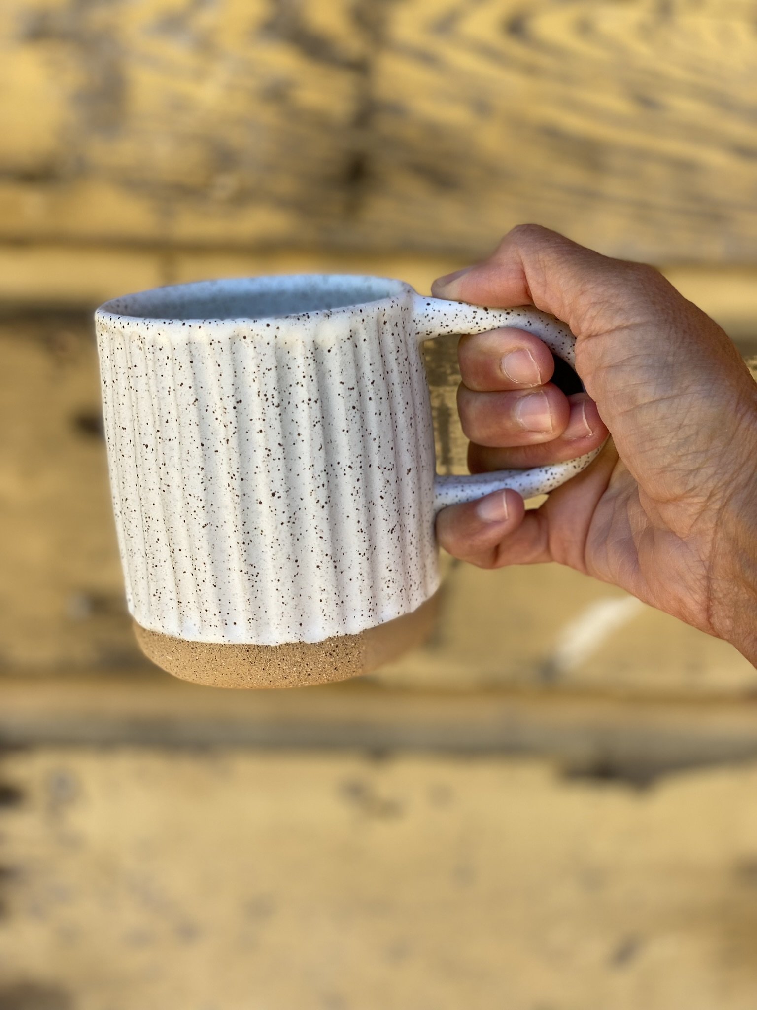 Carved Mug