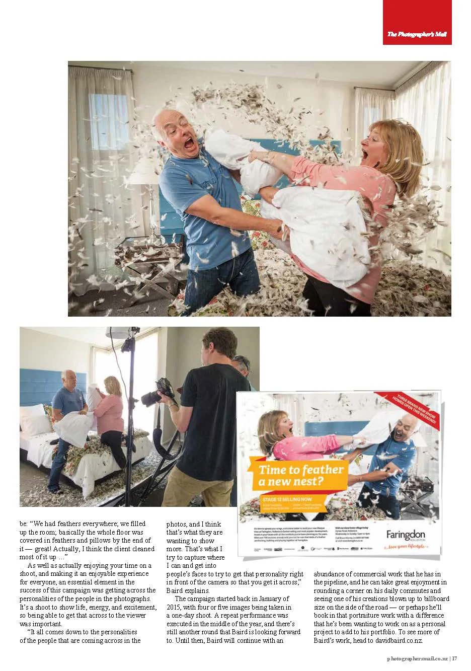 It's a lifestyle... a write up about David in The Photographer's Mail