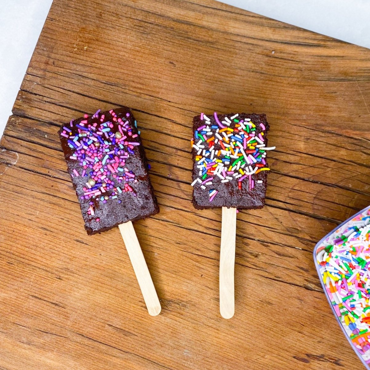 Brownie Fudgsicles