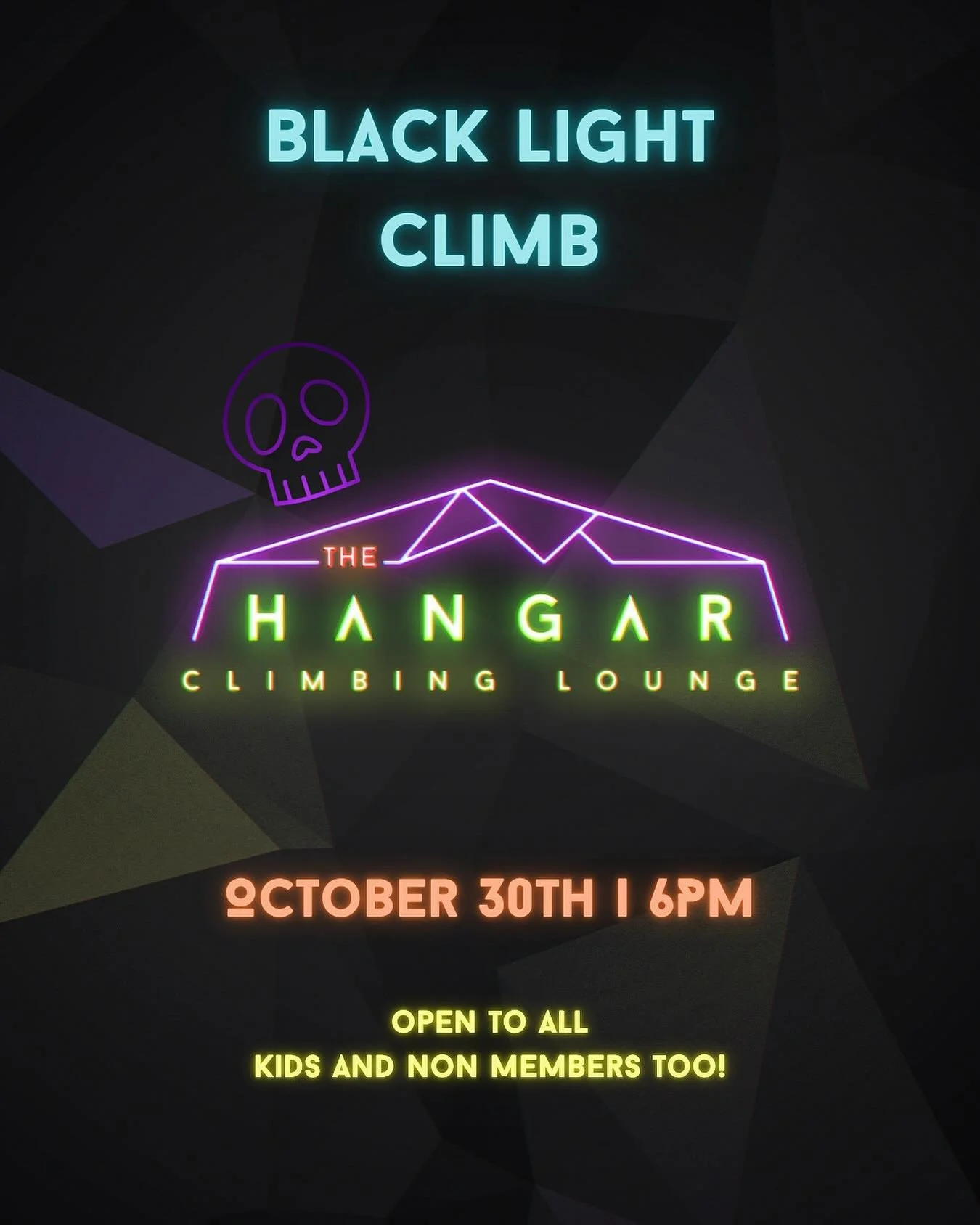 Join us for some spooky sends this Halloween!

Thursday Oct 30th - open to all, just drop in!

We&rsquo;ll have some kids climbs and adult games too 👻