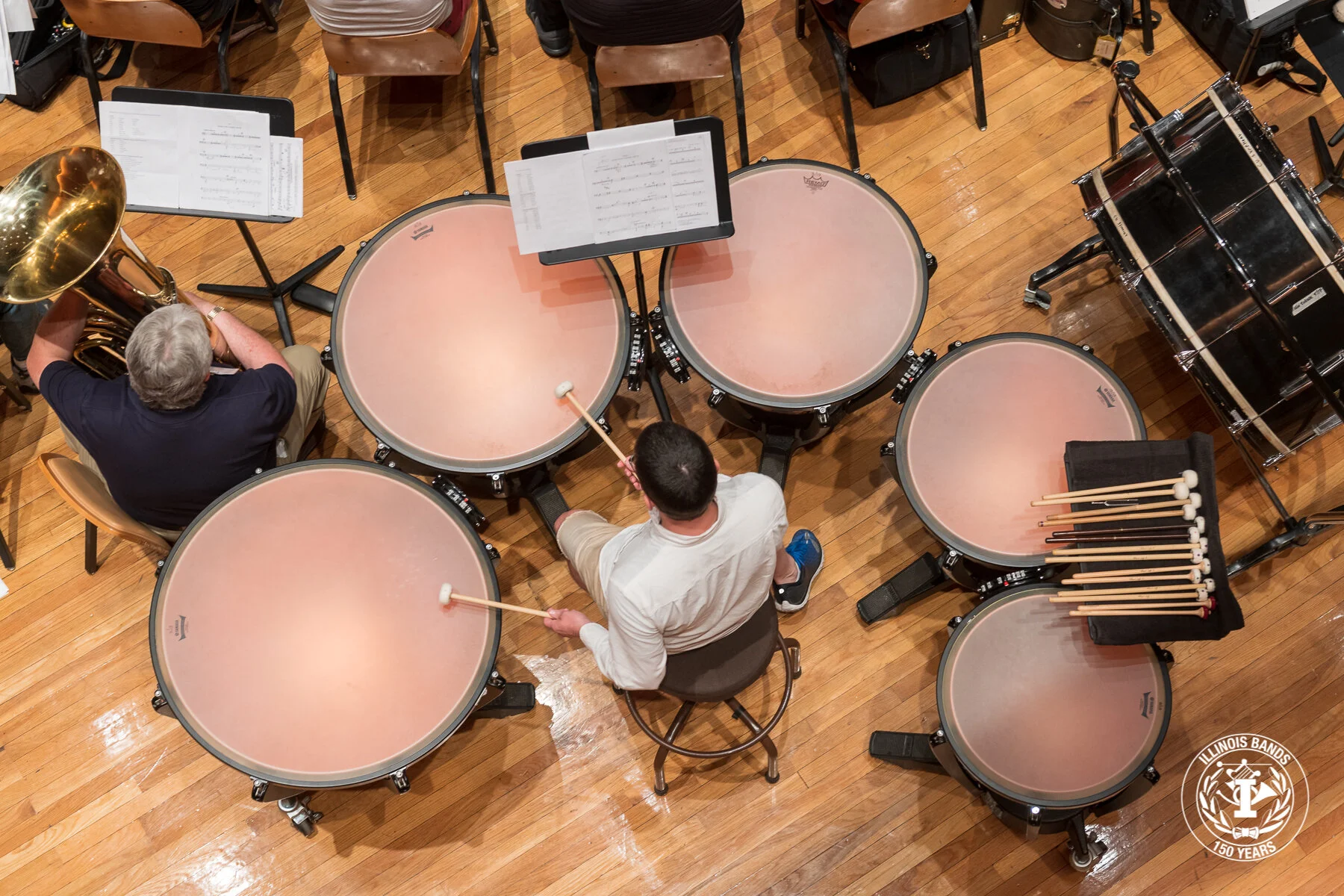 Playing Timpani at the University of Illinois
