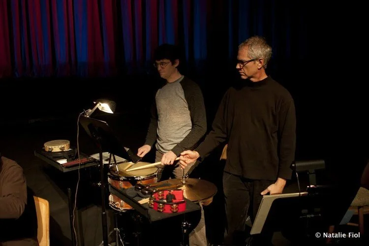 Playing Percussion in Patriot Act UP
