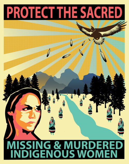 There are over 2,500 cases in the Missing and Murdered Indigenous Women database.