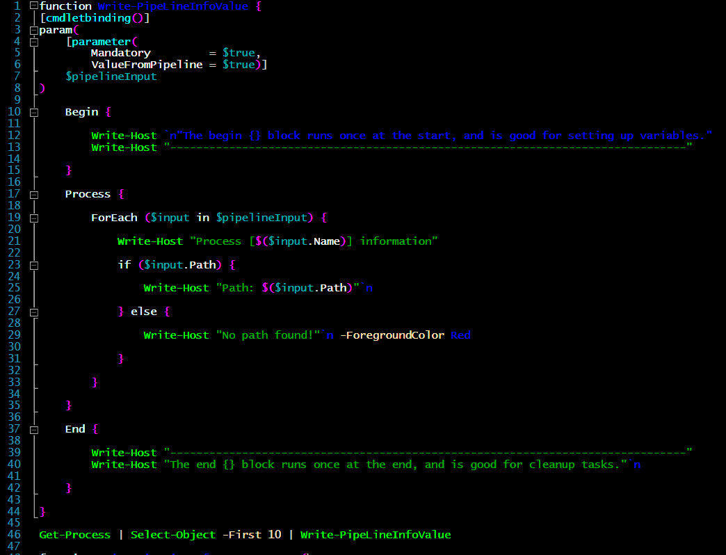 PowerShell: Getting Started - Accepting Pipeline Input