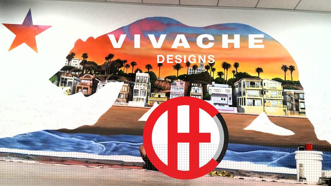 Feeling inspired to say a few words about LA muralist, Michael Che Romero: When most people see the side of a building, they see an empty space. But when LA muralist Michael Che Romero sees the side of a building, he sees a blank canvas. Where others view the endless sprawl of edifice as entrees to feelings of urban despair, Romero sees an opportunity to communicate and to spread ideas. Romero’s art began in the streets of Spokane over a decade ago. His murals first sprang from the urban underground, and brandished themes of the social and political revolutions of Latin America, which champion populist power and collective self-realization. Today, Vivache is the business evolution of Romero’s art, which has become more practically focused. Romero’s mission includes replacing printed billboards with mural adds, custom designed and then hand-painted on the sides of businesses. His murals also adorn interior business walls, transforming corporate doldrums in to common areas of enriched expression, enabling management to create brand-specific environments for clients and employees. Romero works with each business owner to ensure their involvement in the unique expression he prepares for them. He also seeks to work in concert with the urban community as a whole, adding further contextual relevance to each piece. Teams of urban artists are then employed to paint each vision one stroke at a time, until a fully realized vision specific to the client brand emerges. On one wall, a depiction of Santa Monica as seen from the beach - but encompassed within the shape of a California bear - entrances viewers. Venice Beach effervesces in letters with related images on another wall. And the declaration “Math Rocks” is cartooned with images of Einstein, his Theory of Relativity, and the human brain on another. His once passionate desire to emulate the ideals of social revolution have now been channeled in to the mainstream of social responsibility, creating interior and exterior spaces that spring to life with ideas relevant to a capitalist society. Romero is an artist who once painted to change the world, but now seeks to work with it. The ability of Romero and his Vivache muralists to elevate ordinary spaces in to forums of inspiration and expression, offer a genuine upgrade to the endless sprawls of interior and exterior surfaces that form LA. In LA’s resounding throng of urban expansion, Romero’s mural art offers wild flowers of hope amidst the jungles of concrete and asphalt. Just as LA’s seeming unending expansion may offer a dilemma between opportunity and crisis, Romero’s ability to see concrete as canvas may be just the thing that LA needs.