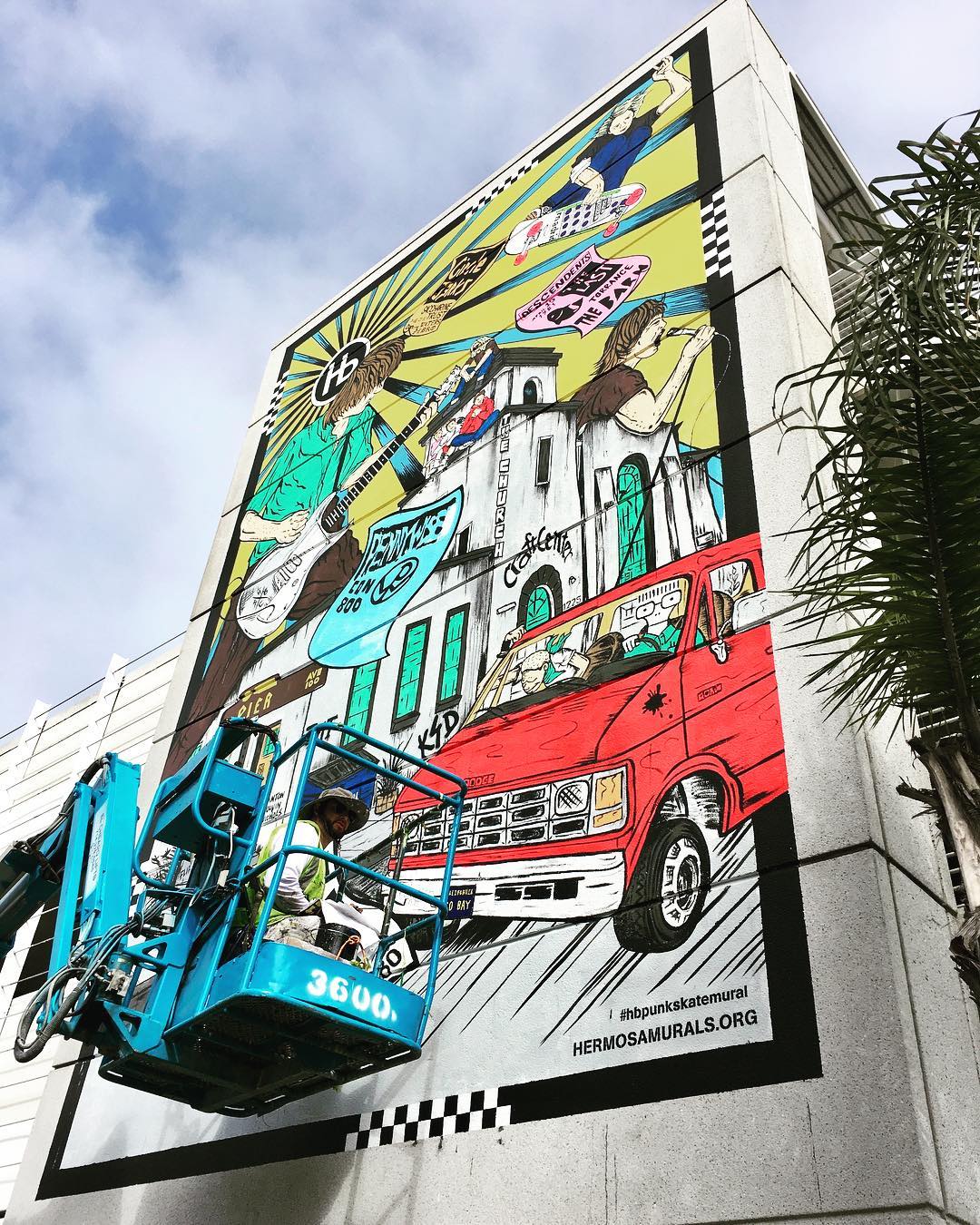 Mural Painter LA Mural Artist Muralist Los Angeles Michael Che Romero Vivache Designs .jpg