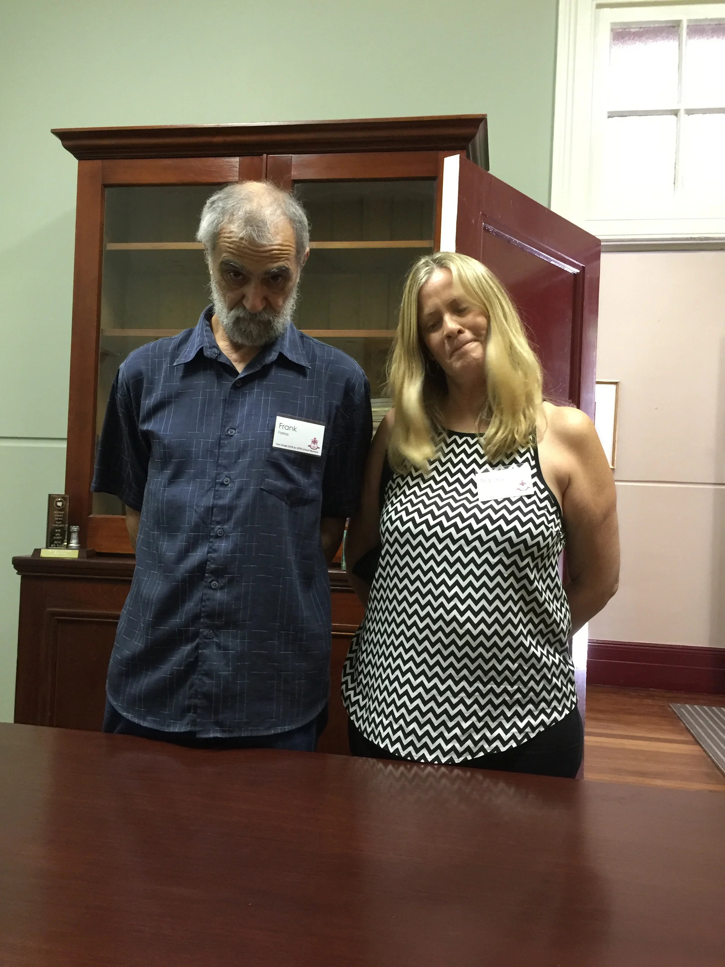 In the Principal's Office again?