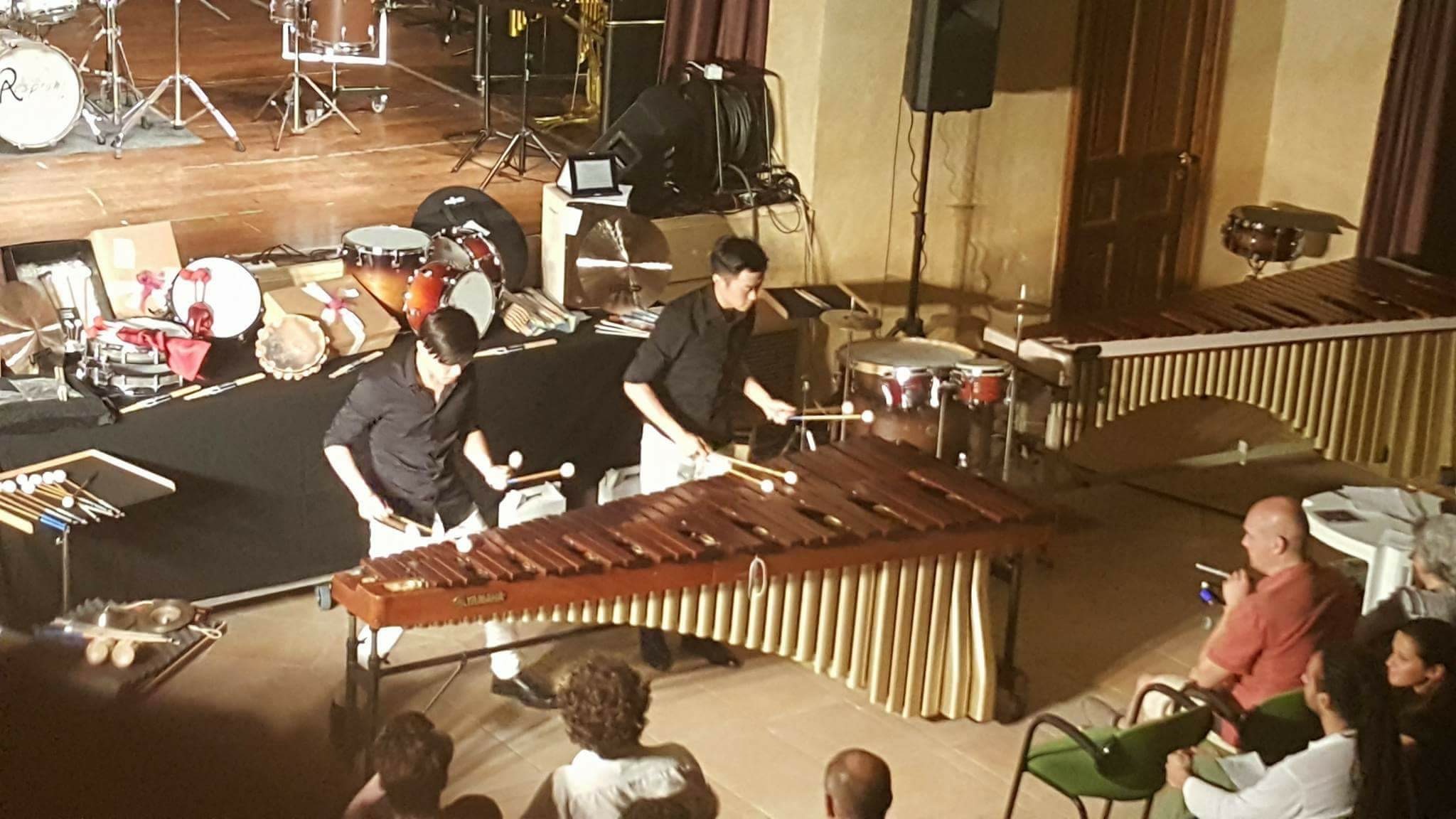 First prize International Italy Percussion Competition
