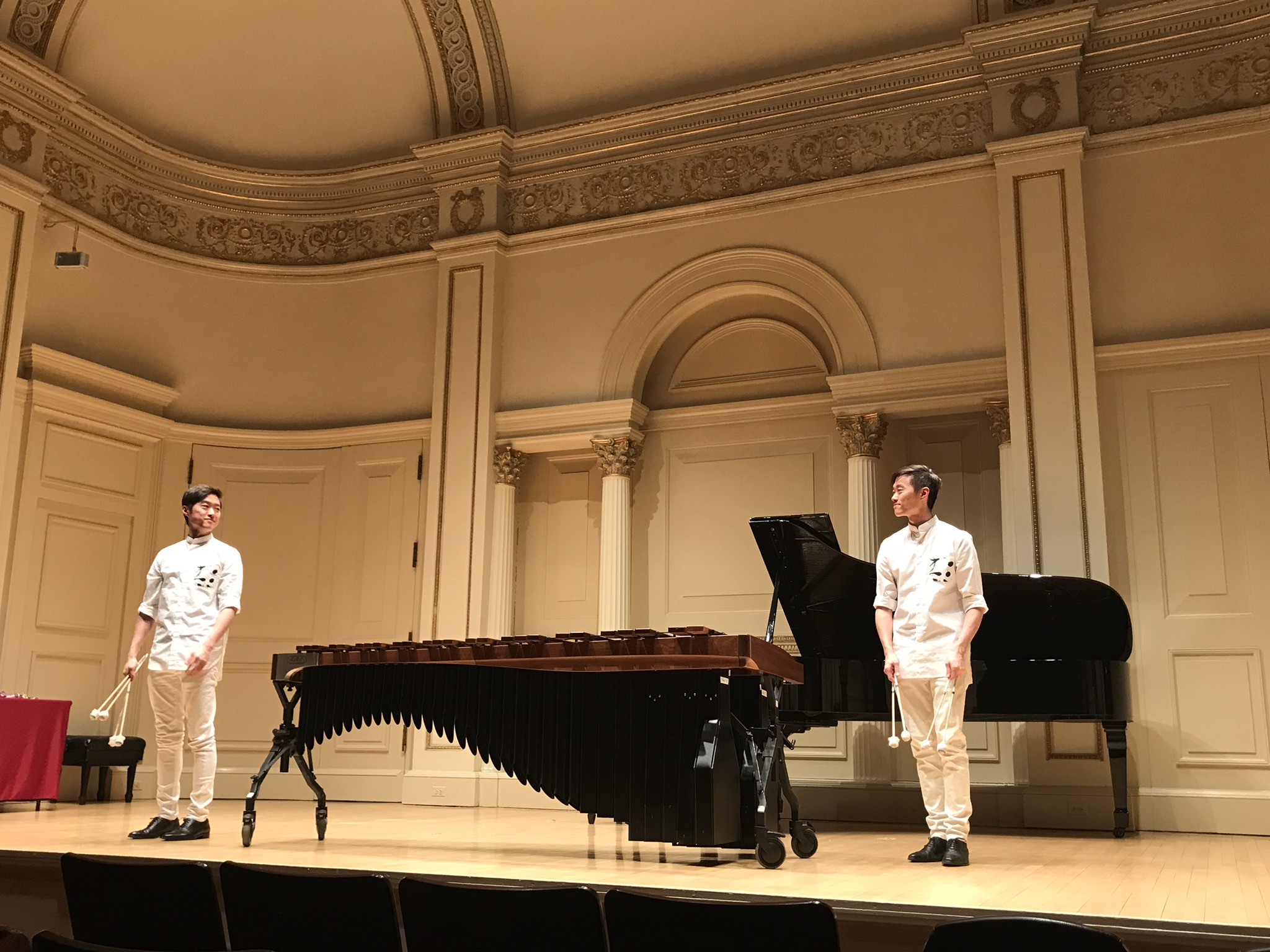 Twincussion in Carnegie Hall