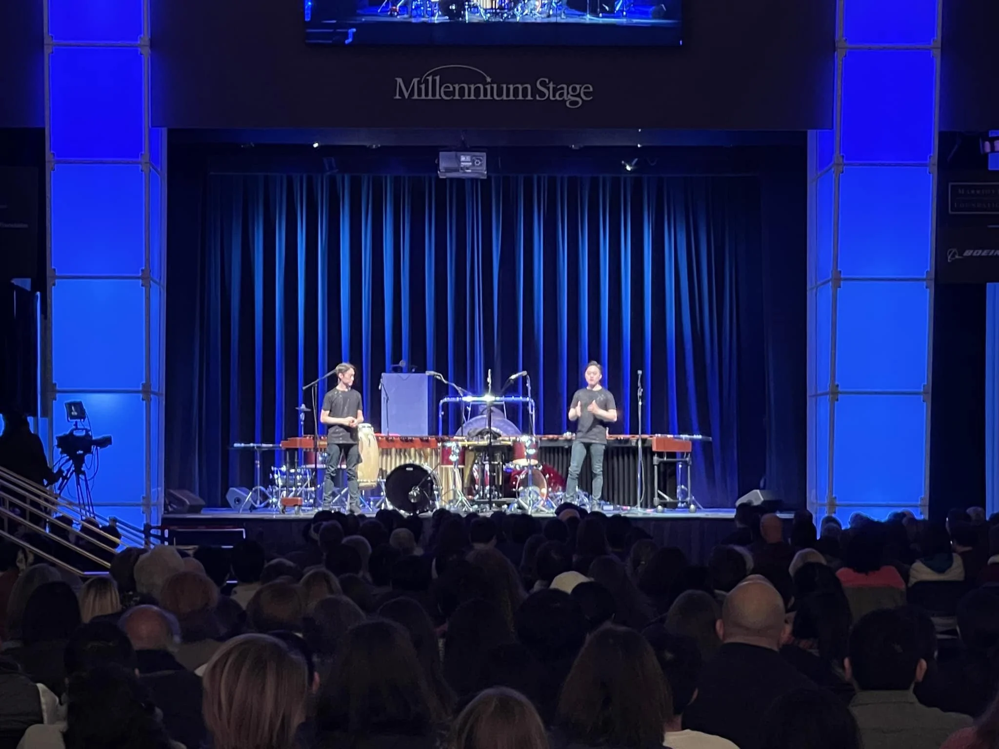 Twincussion live at the Kennedy Center