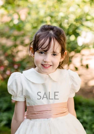 sale flower girl dress Little Bevan silk occasion clothes for