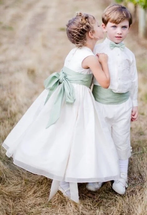 HOT Page Boy Wedding Dress Girl And Boy Flower Girl Page Boy