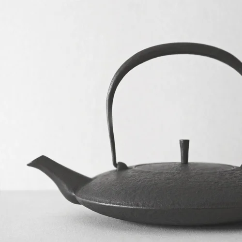 Drinking morning tea