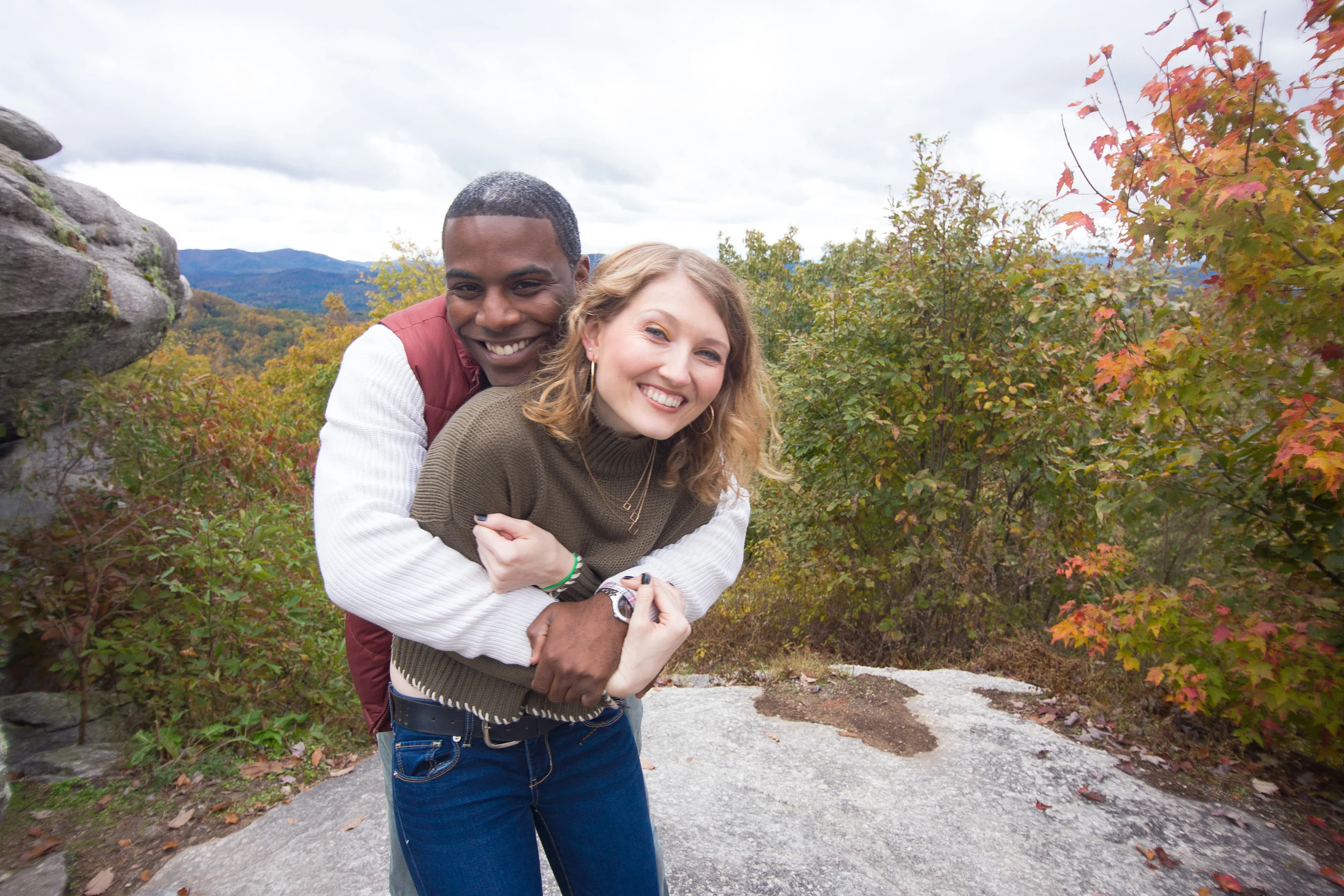 10. Yep. Took this too (self-timer). This was the day before Jessie and I got engaged in Asheville.
