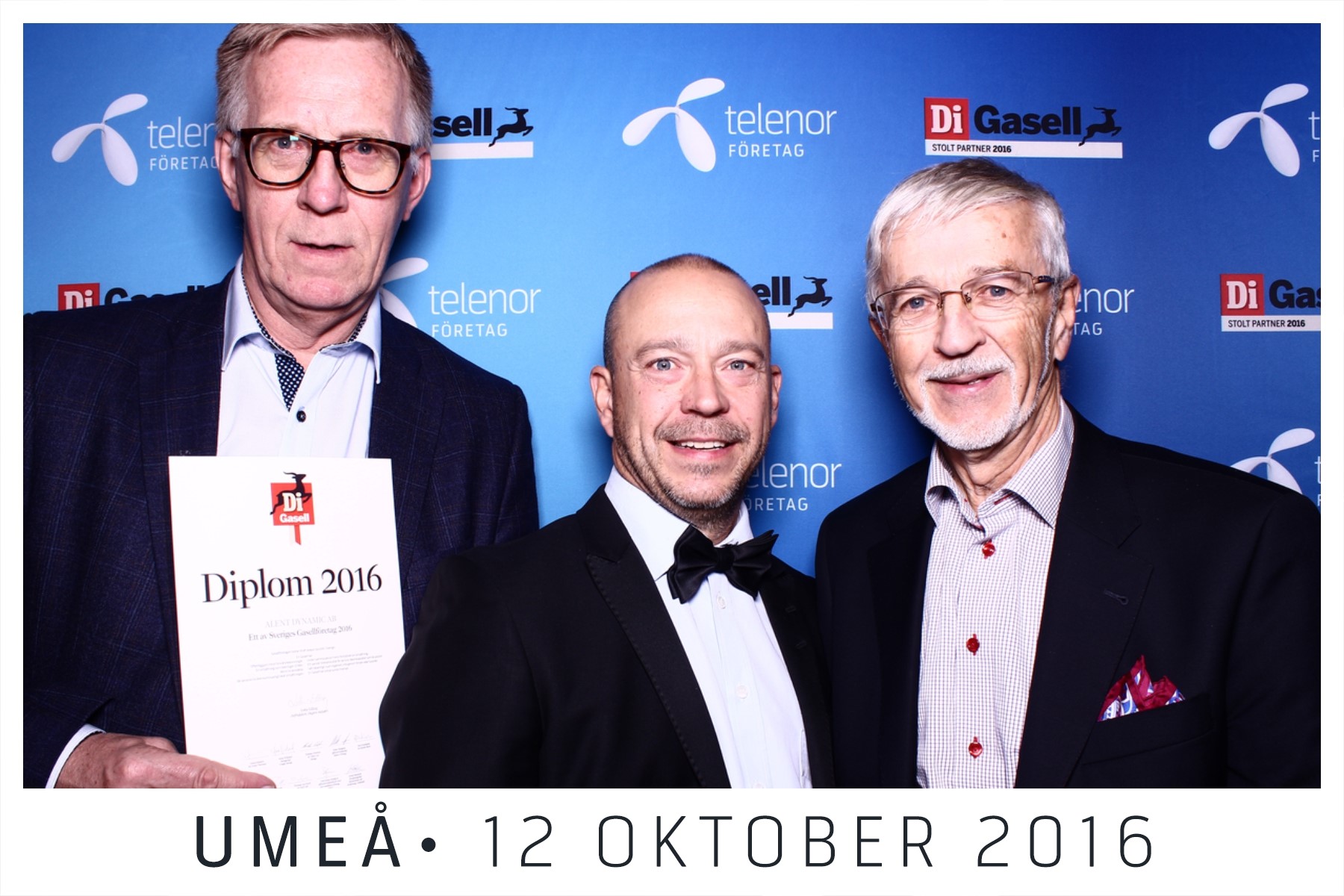 Von links: Staffan Ruuth CEO, Peder Bjorkman Gründer/CTO and Eric Björkman Gründer/Forschung & Entwicklung, Alent Dynamic AB.