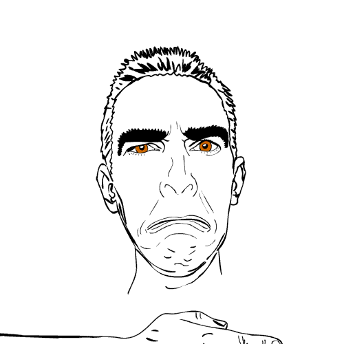 Tumble-face trick