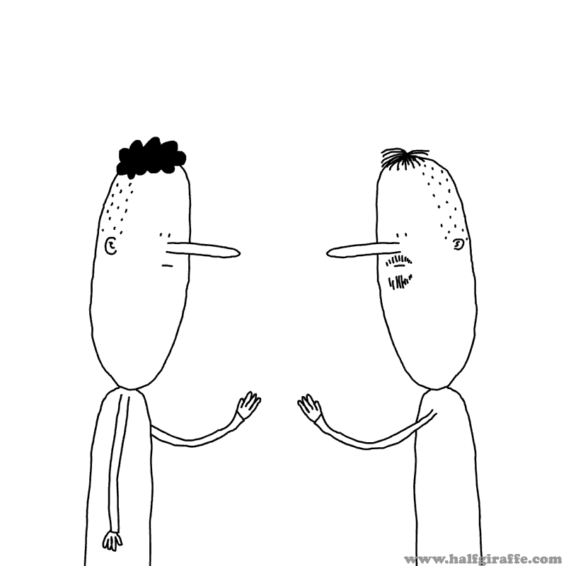 Over-complicated greeting