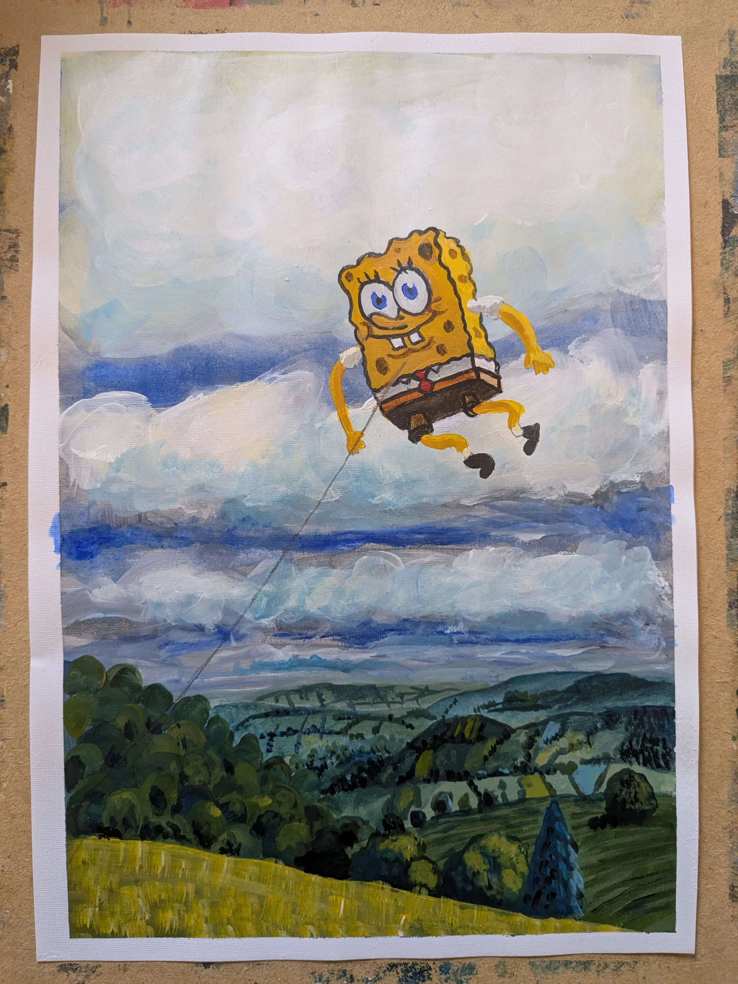 SpongeBob kite