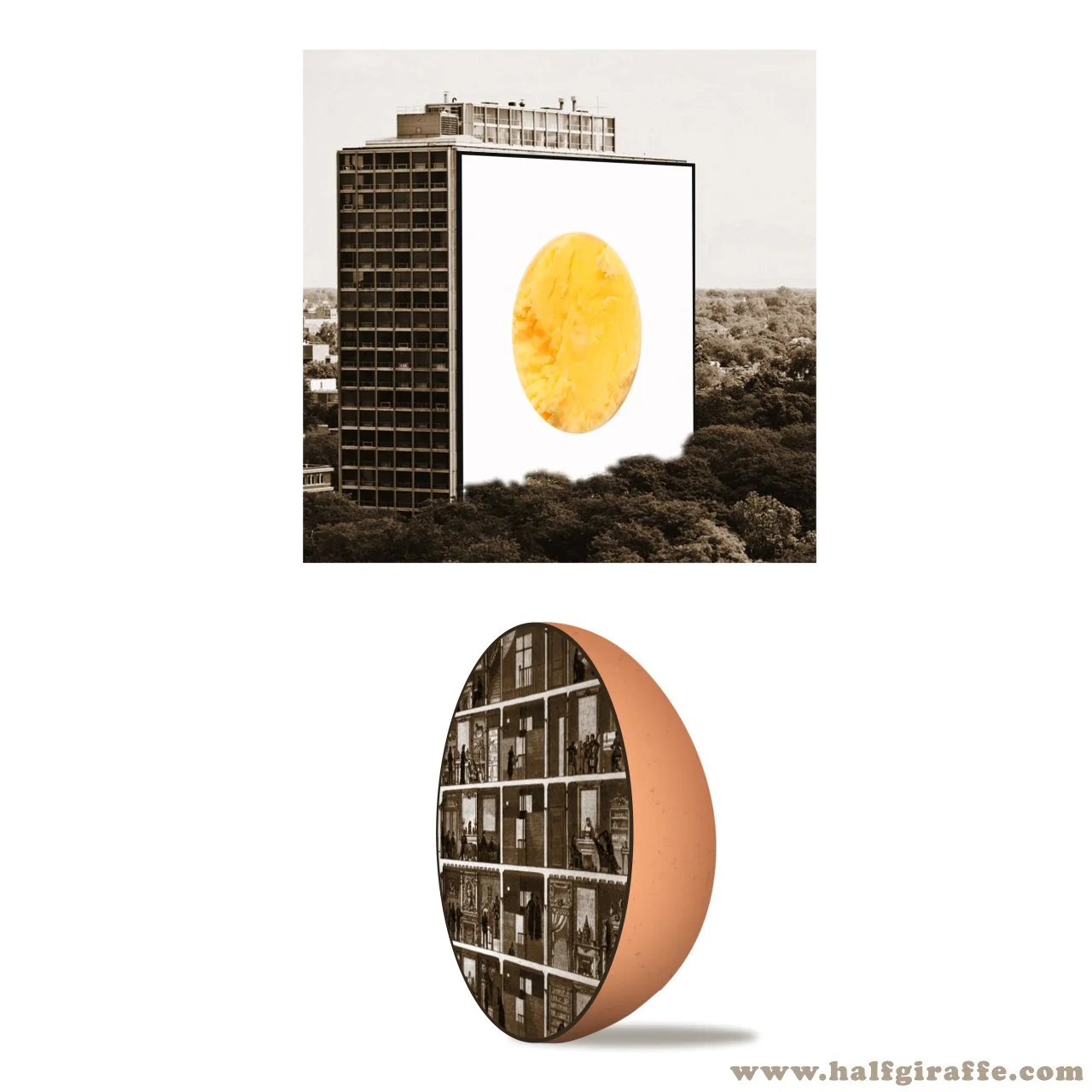 Building/egg