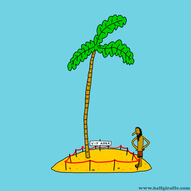 Desert island — Half Giraffe