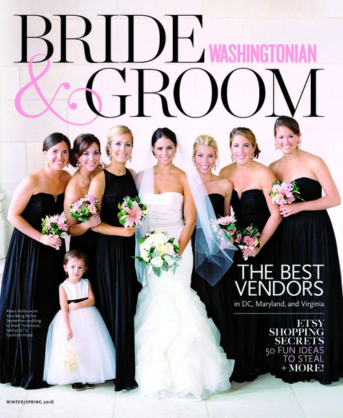 Washingtonian Bride & Groom // Winter 2016