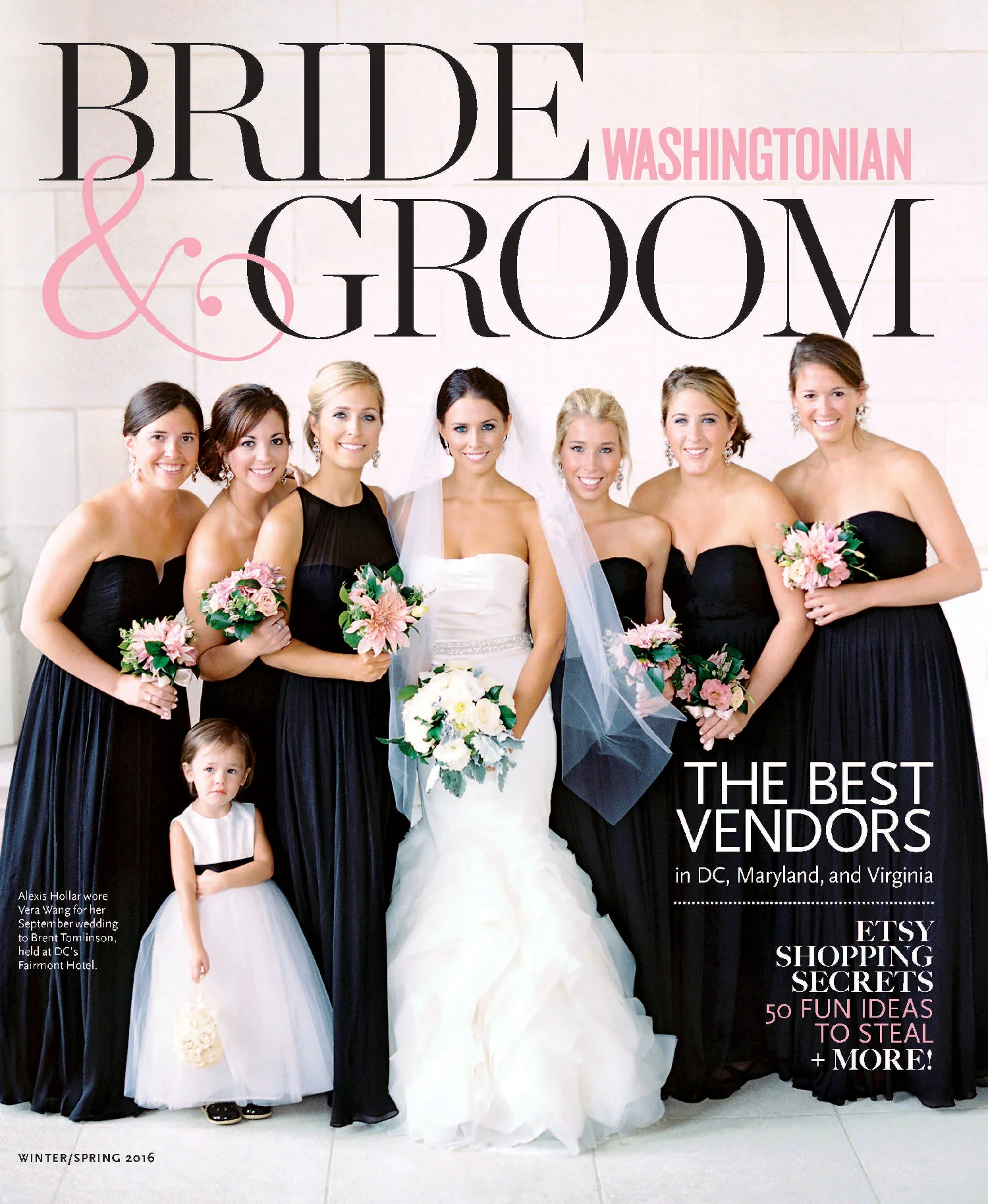 Washingtonian Bride & Groom // Winter 2016