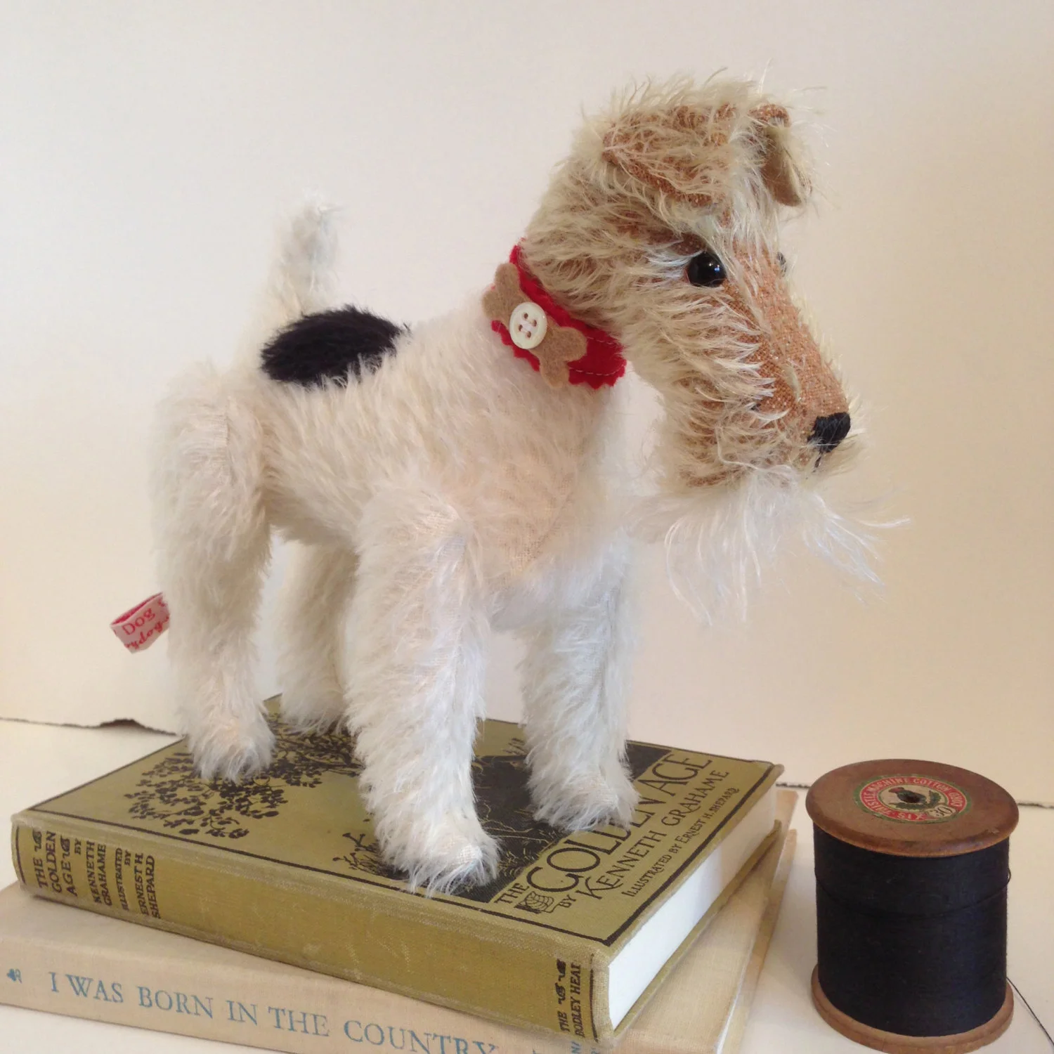 fox terrier soft toy