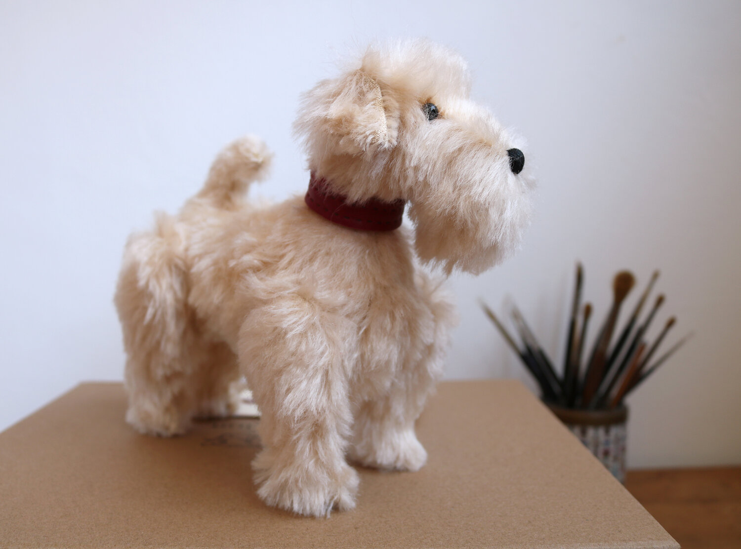 Small Soft Coated Wheaten Terrier銅犬クッキーカッター 調理・製菓道具