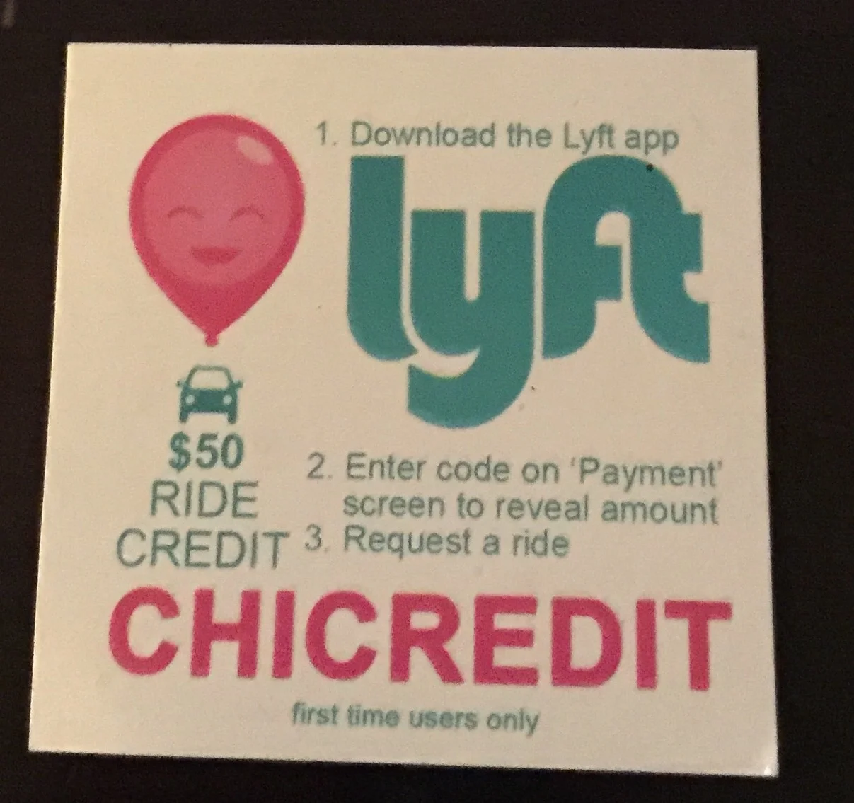 lyft promo for first time user