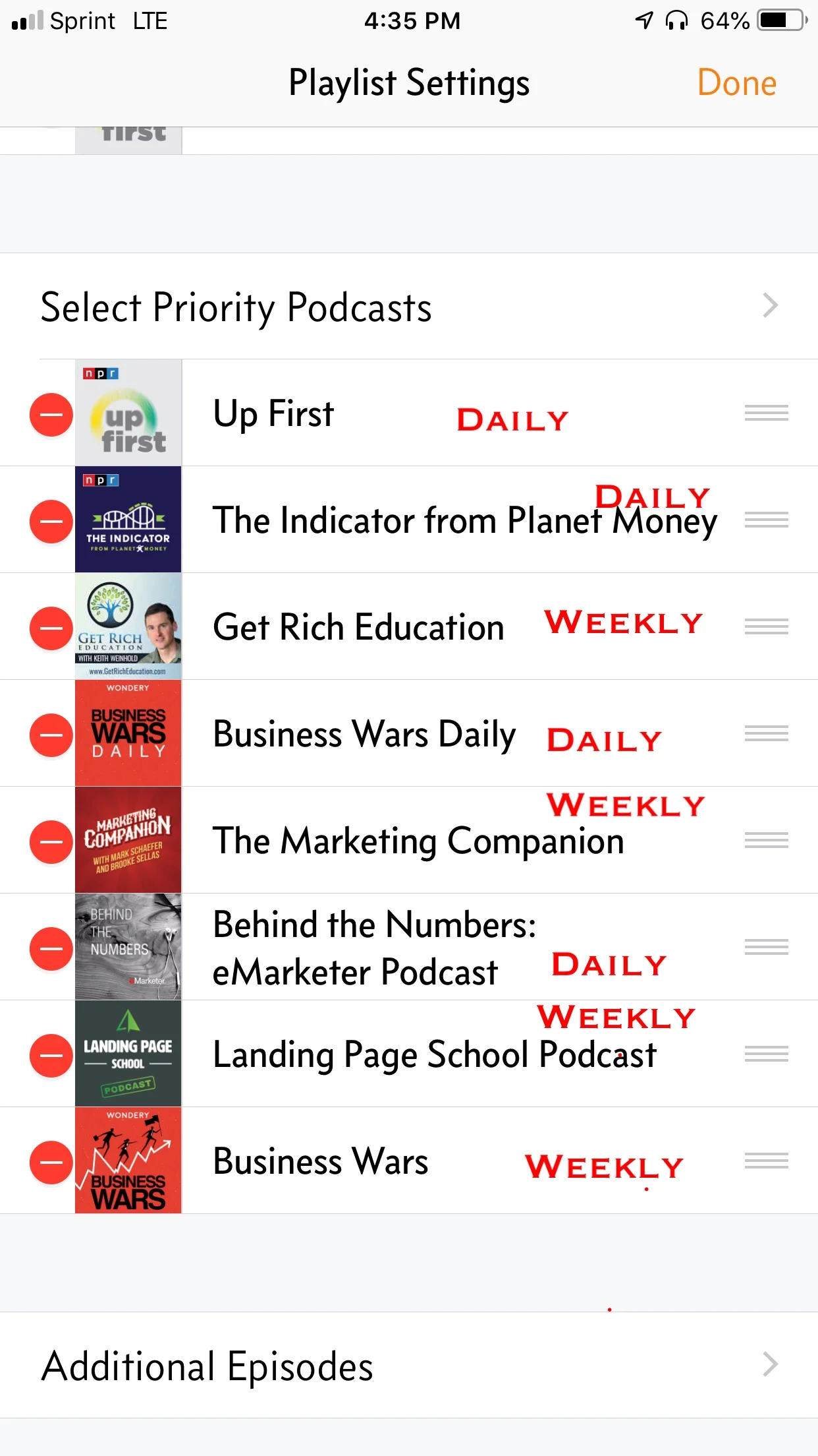 Why is THAT Podcast on your Playlist?