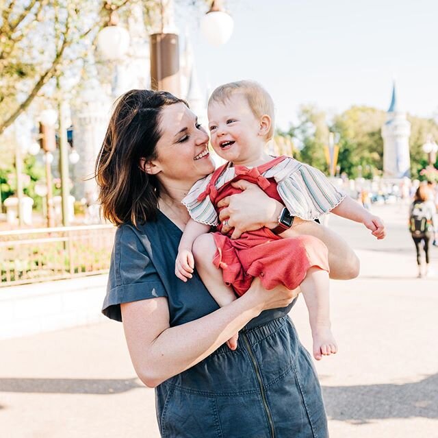 First trip to Disney World for this 18 month old... we had to get photos taken so we had memories that would last a lifetime. We know she won&rsquo;t really remember, but we will remember the moment she saw Mickey and screamed meemee then kissed His 