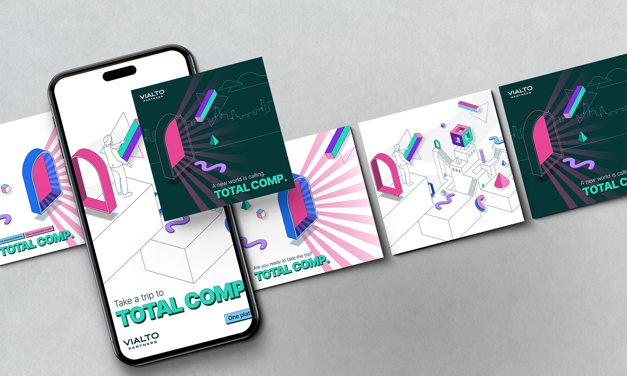 Social Media Campaign (Teaser + Launch Posts)