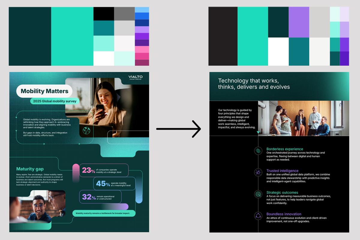 Update color palette
