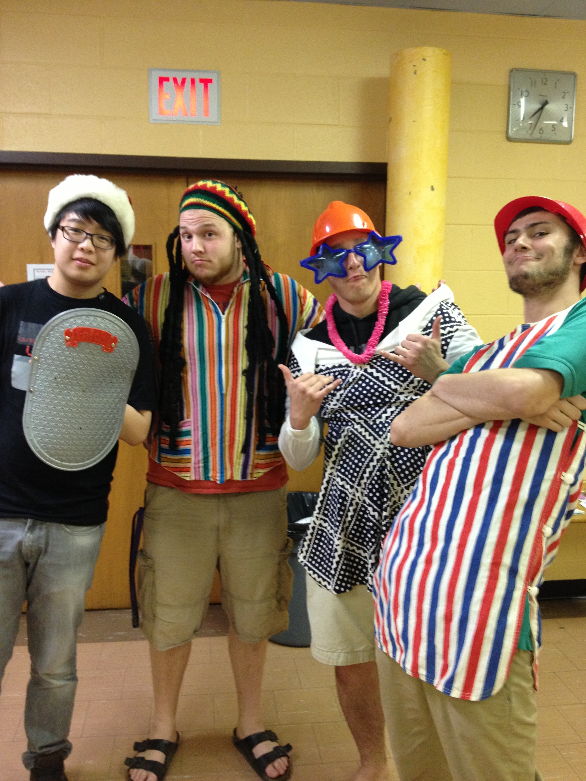 Looking good Riddlez, Rooost, Fitch, and Hooot!