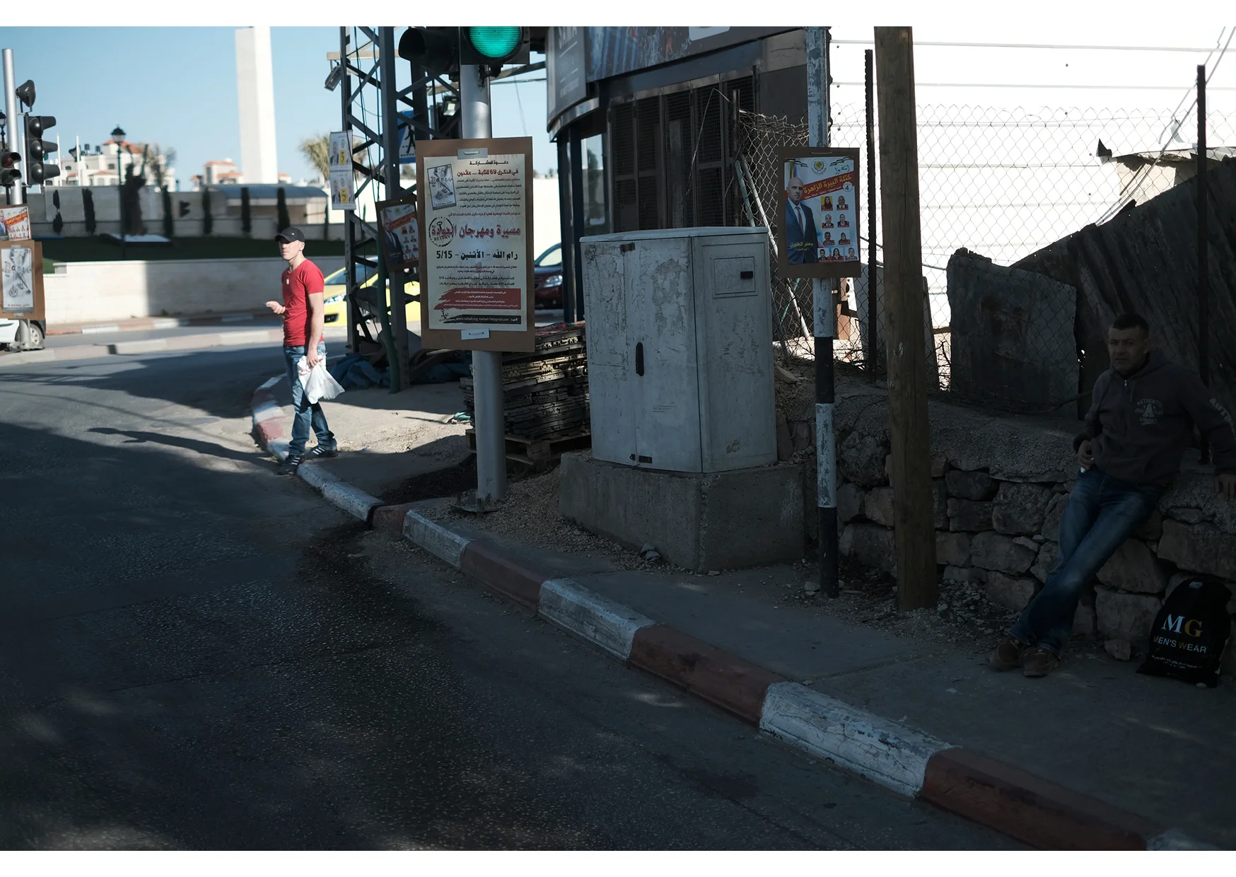 Street scene, light and shadow