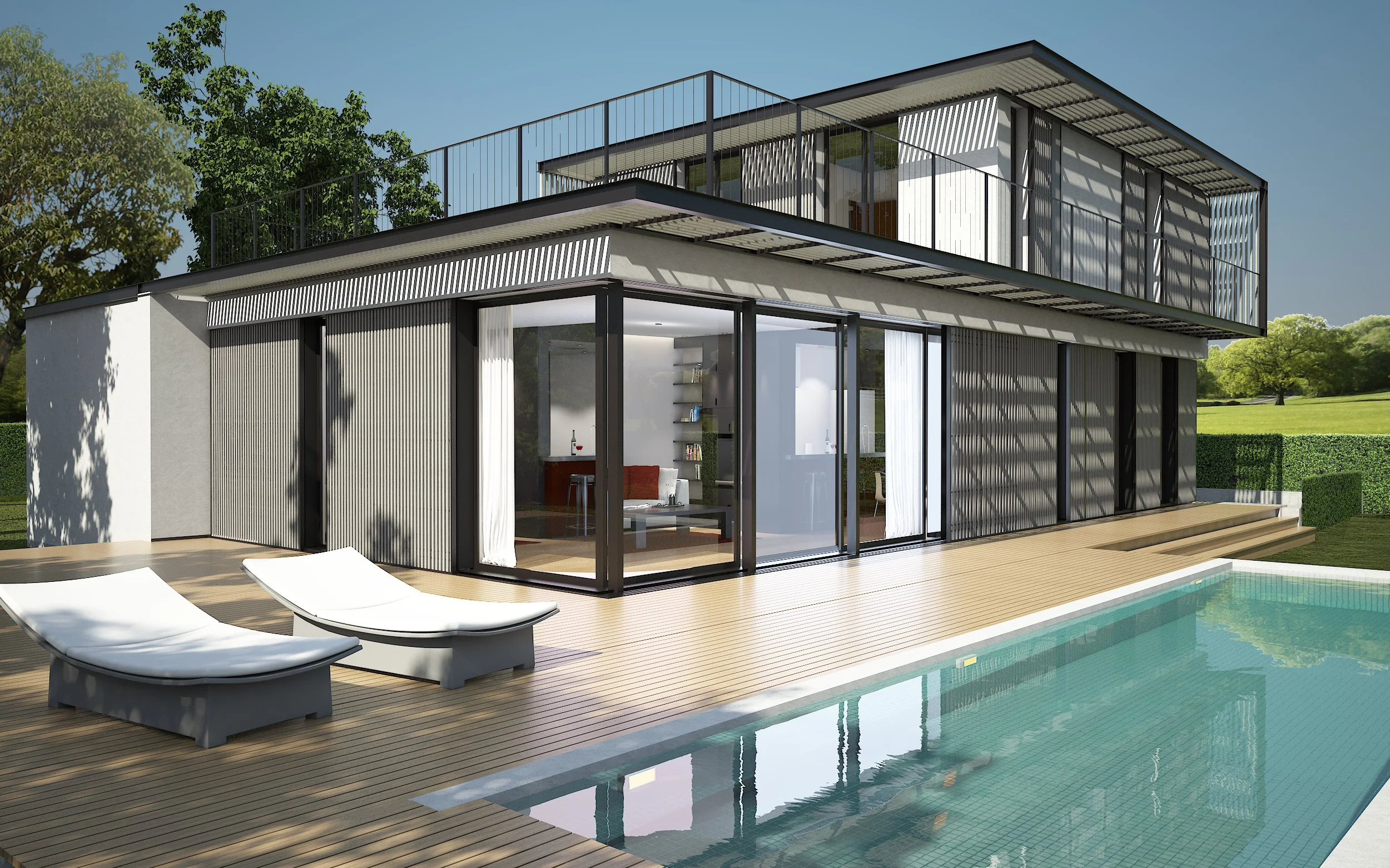 ZOE - vue depuis la piscine