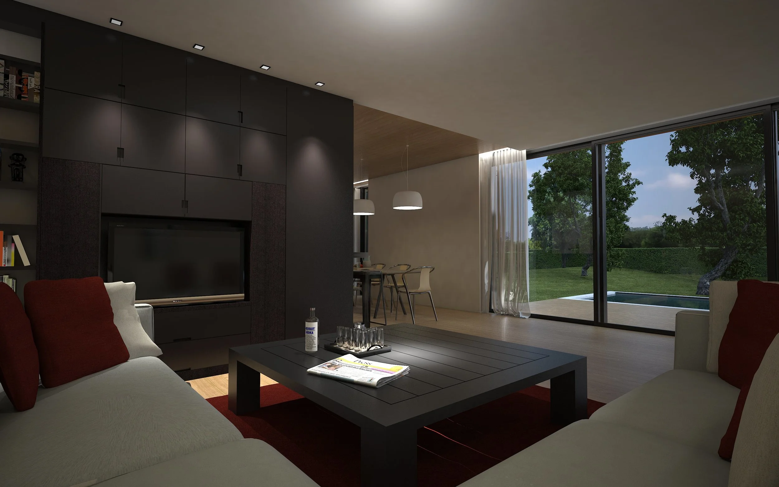 ZOE - vue depuis le salon