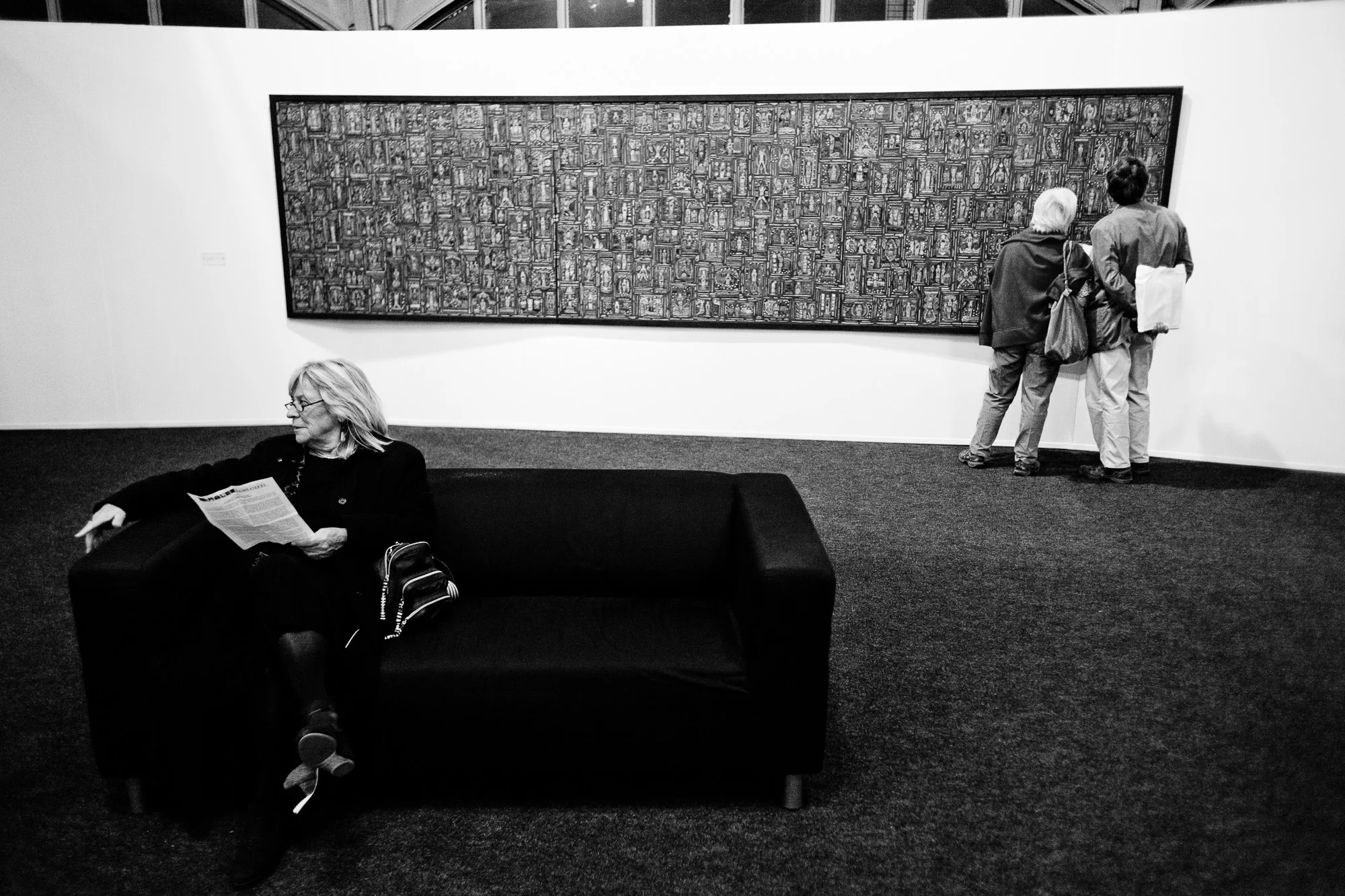 Exposition à la Halle Saint Pierre, Paris. 2010.