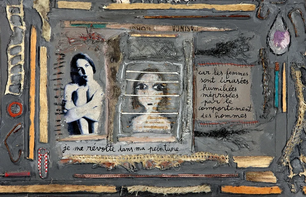  La Liberté des Femmes (détail) - Marie Morel. 194x284cm. 2008. 