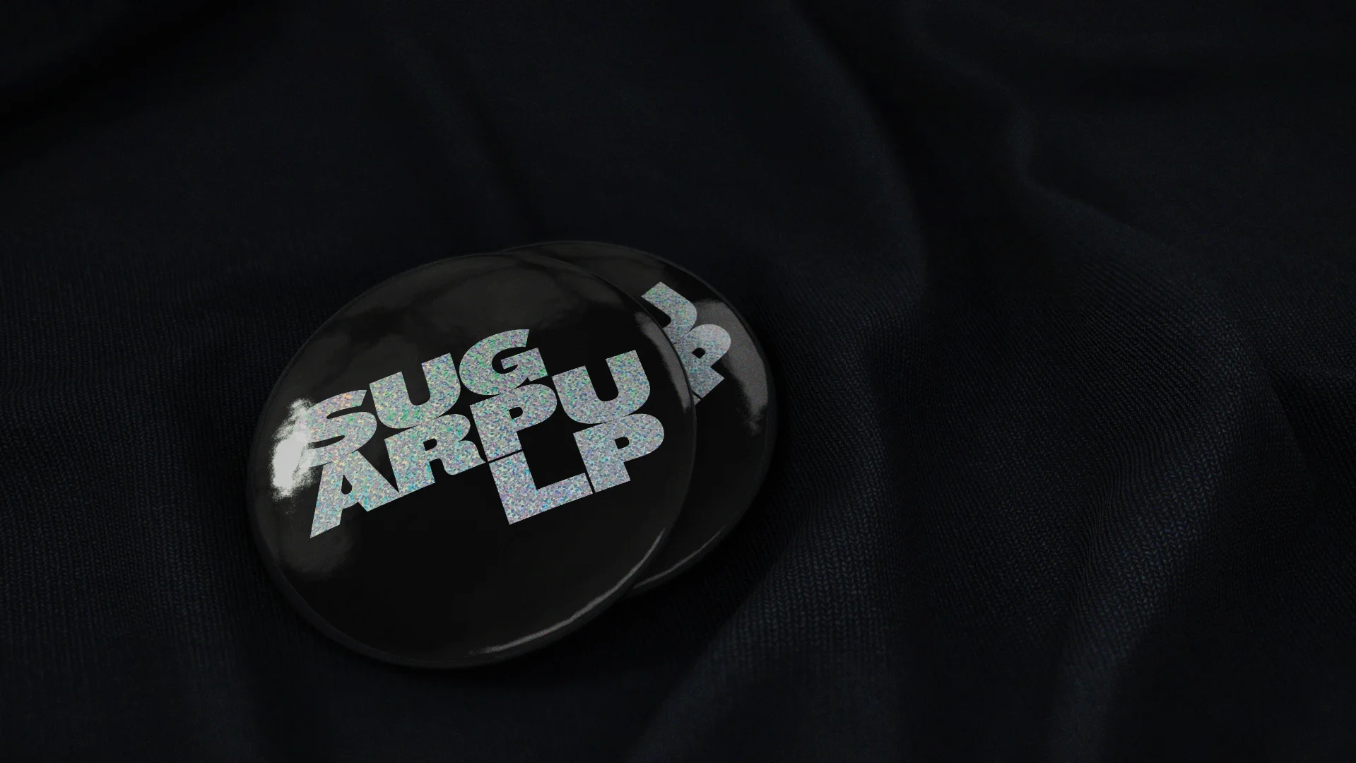 Sugarpulp Glitter Button