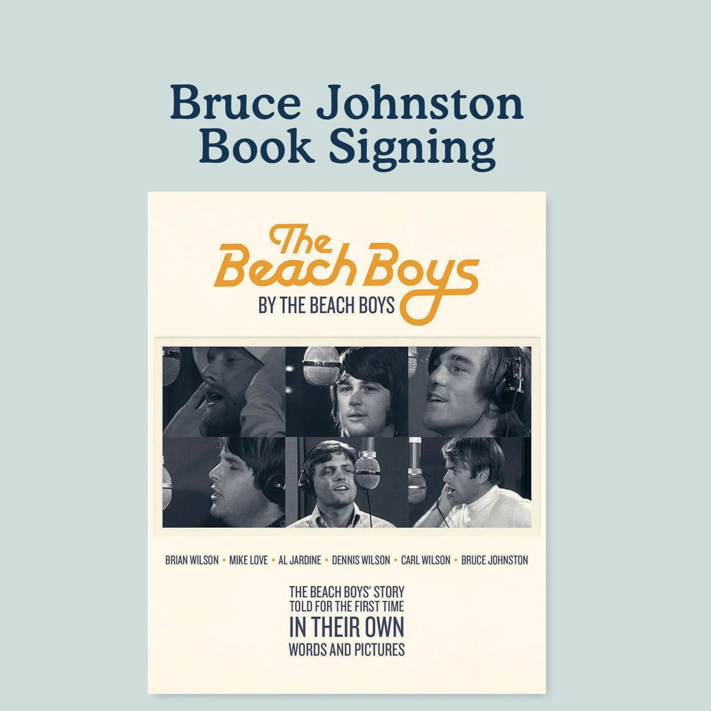 Bruce Johnston Book Signing Benefitting Surfrider Foundation